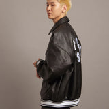 FIRST DOWN USA限定 PU Varsity JKT