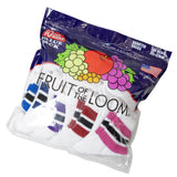 FRUIT OF THE LOOM 10足ｾｯﾄ ﾗｲﾝｿｯｸｽ