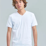 AVIREX/アヴィレックス DAILY S/S RIB V NECK TEE