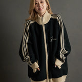 SKOOKUM KNIT LINE TRACK JACKET