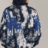 JE スプラッシュジャガードクルーニット