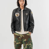 AVIREX/アヴィレックス NAVAL COLLECTION M-421A LEATHER JKT