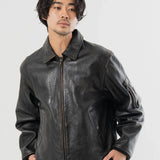 AVIREX/アヴィレックス NAVAL COLLECTION LEATHER JACKET”FLY FOR NAVY”