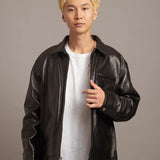 SCHOTT-LEATHER TRACKER JKT-２