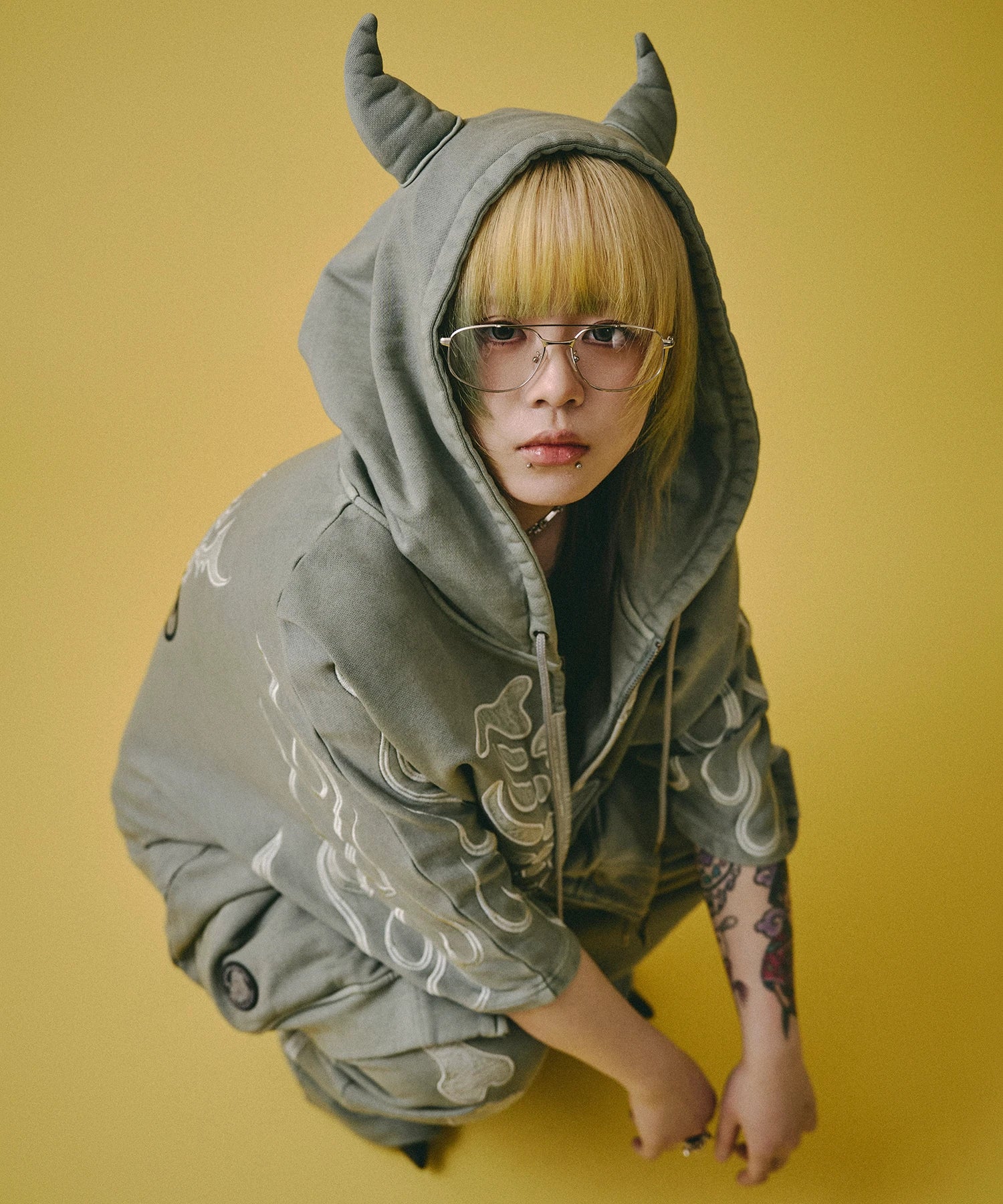 GALFY/ガルフィー 骨が見えしドルマン S/S