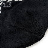 SUPPLIER/サプライヤー Multiple Cross Leather Patch Beanie