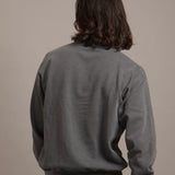 SCHOTT-SQUARE LOGO CREW SWEAT