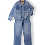 SCHOTT-16OZ 2ND DENIM JACKET