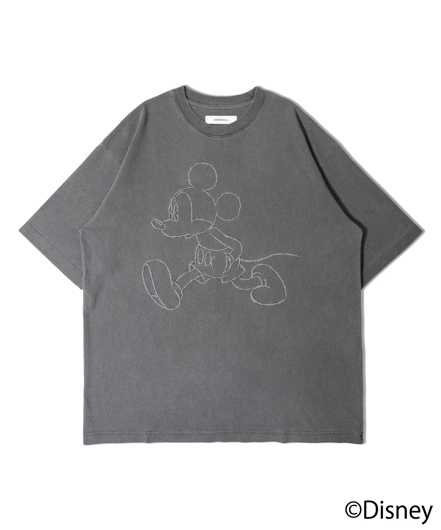 JOHNBULL/ジョンブル MICKEY MOUSE S/S Tee. Embroidery