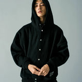 JE-HEAVY WEIGHT SNAP HOODIE