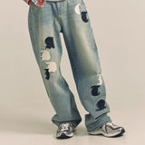 GA O.E-APPLIQUE BUGGY JEAN