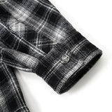 SUPPLIER/サプライヤー Cross Rhinestone Flannel Check Shirt LS