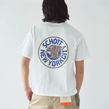 Schott/ショット 短丈 CIRCLE EAGLE COMPACT SS T-SHIRT