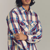JE HEAVY FLANNEL CHECK WORK SHIRTS