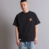 SCHOTT-T-SHIRT EAGLE AND RIBBON EMB