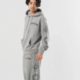 GA Cross 刺繍-Print Hoodie
