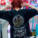 【GALFY×GALLIS ADDICTION】安定の別注キラキラ犬SS Tee