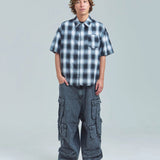 GA Glitter Check S/S Shirt