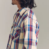 JE HEAVY FLANNEL CHECK WORK SHIRTS
