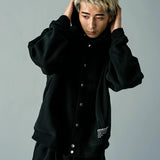 JE-HEAVY WEIGHT SNAP HOODIE