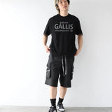 GA SHINY CARGO SHORTS