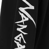 NANGA ECO HYBRID SLV LOGO L/S TEE