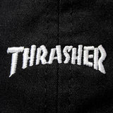 THRASHER MAG LOGO ﾍﾘﾝﾎﾞｰﾝｺｯﾄﾝ 6P CAP