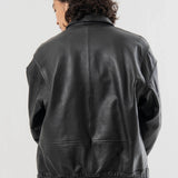 【SKOOKUM×JACKROSE】 BUFFARO CALF フライト ZIP ブルゾン