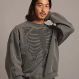 Vanson/RITZ Bone Crew Neck