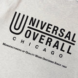 UNIVERSAL OVERALL/ユニバーサルオーバーオール Back Logo L/S TEE