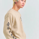 GA SHINY OE-LOGO KNIT
