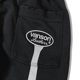 VANSON×MASTERMIND WORLD/バンソン×マスターマインドワールド ダメージ 裏毛ロングパンツ