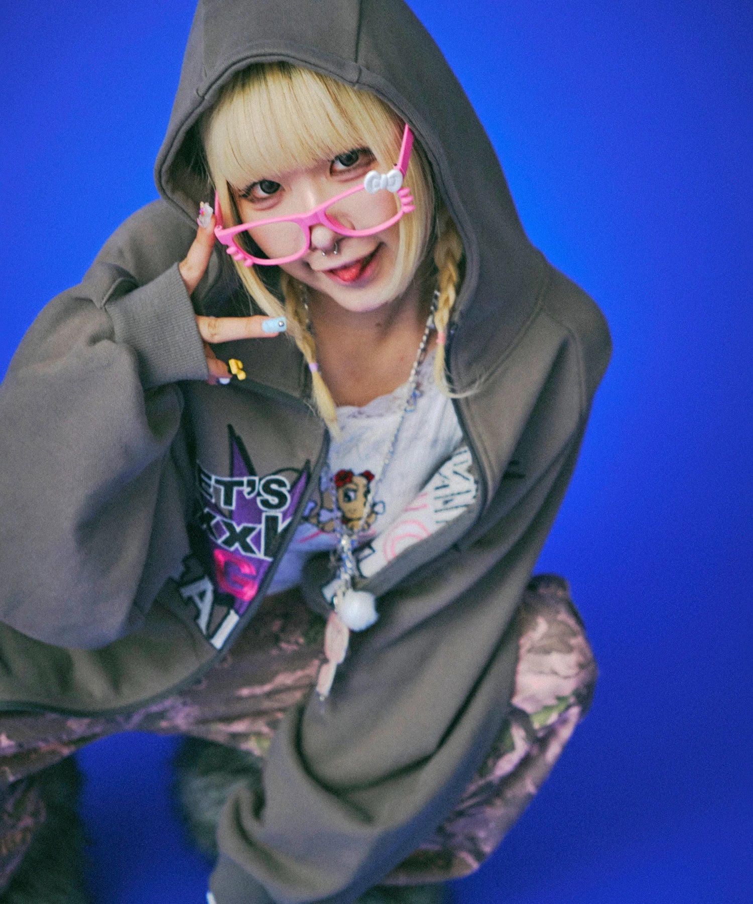 GALFY-LFG!!ジップパーカー