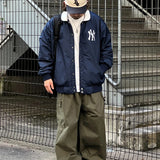WEB限定 JH Design reversible nylon ＆pu jacket/ナイロンリバーシブルジャケット