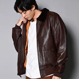 JE-HOUSTON・G-1 LEATHER JACKET