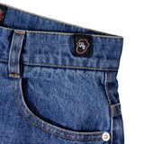 【The Rolling Stones×JACKROSE】 シグネチャー・ワッペン デニムパンツ