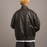 JE- ヴィ-ガンレザー・ STAND BLOUSON
