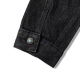 JE-ファイヤーマン・プリーツデニム JKT