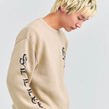 GA SHINY OE-LOGO KNIT