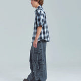 GA Glitter Check S/S Shirt