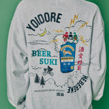 YOIDORE/酔いどれ KAMINARISAMA クルーネックスウェット