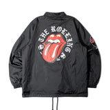 【The Rolling Stones×JACKROSE】 Lips&Tongu-シグネチャー コーチJKT