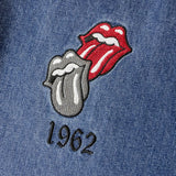 【The Rolling Stones×JACKROSE】 シグネチャー・ワッペン デニムパンツ