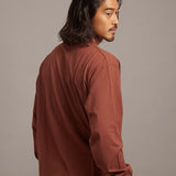SCHOTT-COLOR FLOCKY BULLDOG LS　TEE
