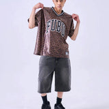 FUBU/フブ Patch V Neck S/S T-Shirts