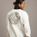 B-TRS PRINT&LINESTONE LS TEE