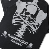 VANSON×MASTERMIND WORLD/バンソン×マスターマインドワールド ダメージ サーマルSSTEE REGULAR FIT
