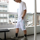 GA Color 刺繍&Print Shorts