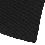 MUCENT/ムセント CROSS LEATHER PATCH SLEEVELESS