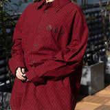 GA GINGHAM-CHECK SHIRT